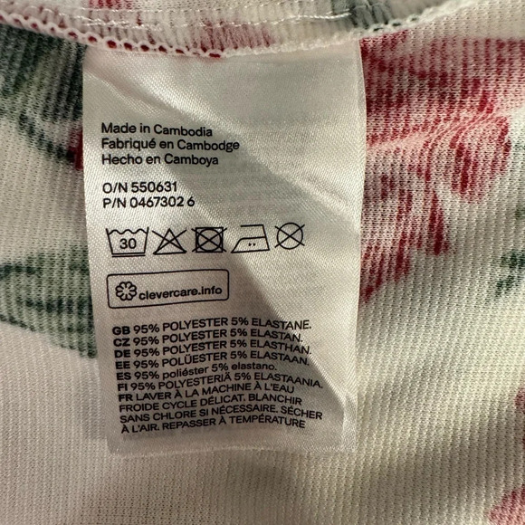 H & M ROSE DRESS SIZE 8 - Picture 14 of 16
